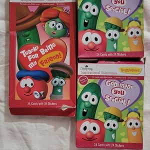 Used DaySpring  Inspirational VeggieTales Valentine's
